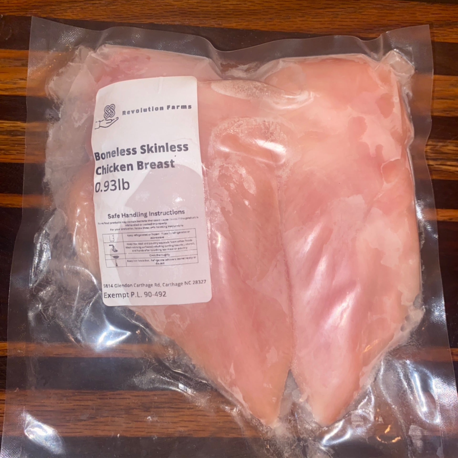 Chicken Breast-boneless | Revolution Farms